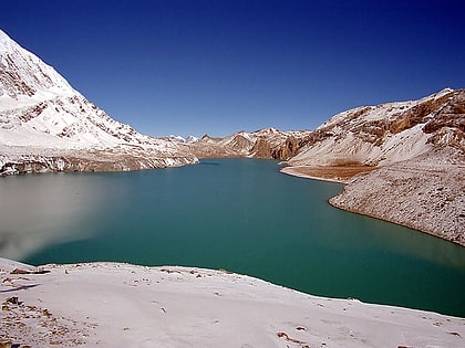 lago tilicho area de conservacion del annapurna