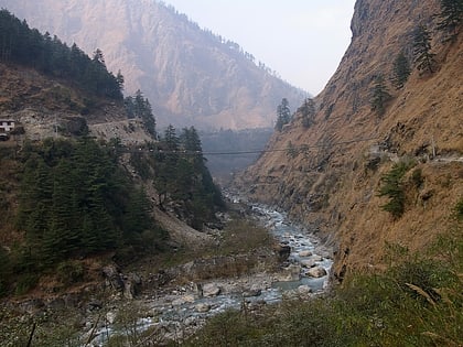 desfiladero de kali gandaki area de conservacion del annapurna