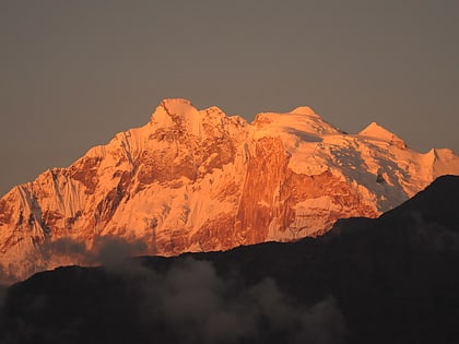 annapurna i middle peak obszar chroniony annapurny
