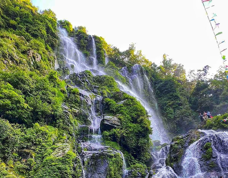 tindhare waterfall panauti