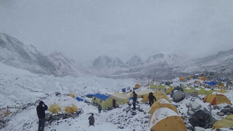 Everest base camps