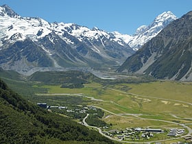 mount cook village park narodowy gory cooka