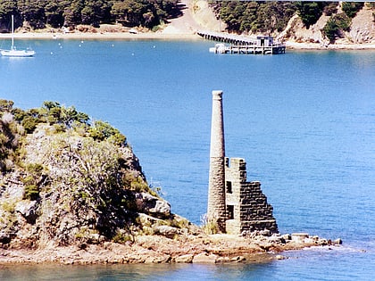 pumphouse ruins kawau island
