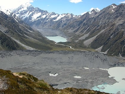 mueller glacier aoraki mount cook national park