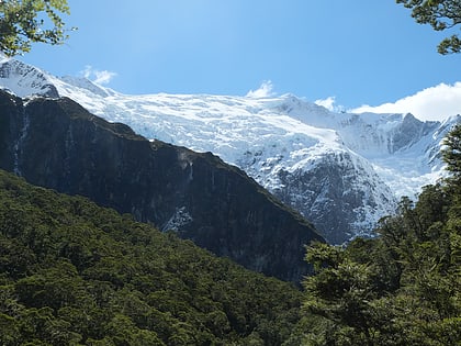 rob roy glacier parque nacional del monte aspiring