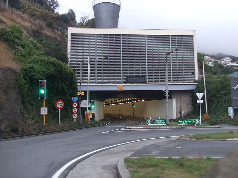 Lyttelton road tunnel