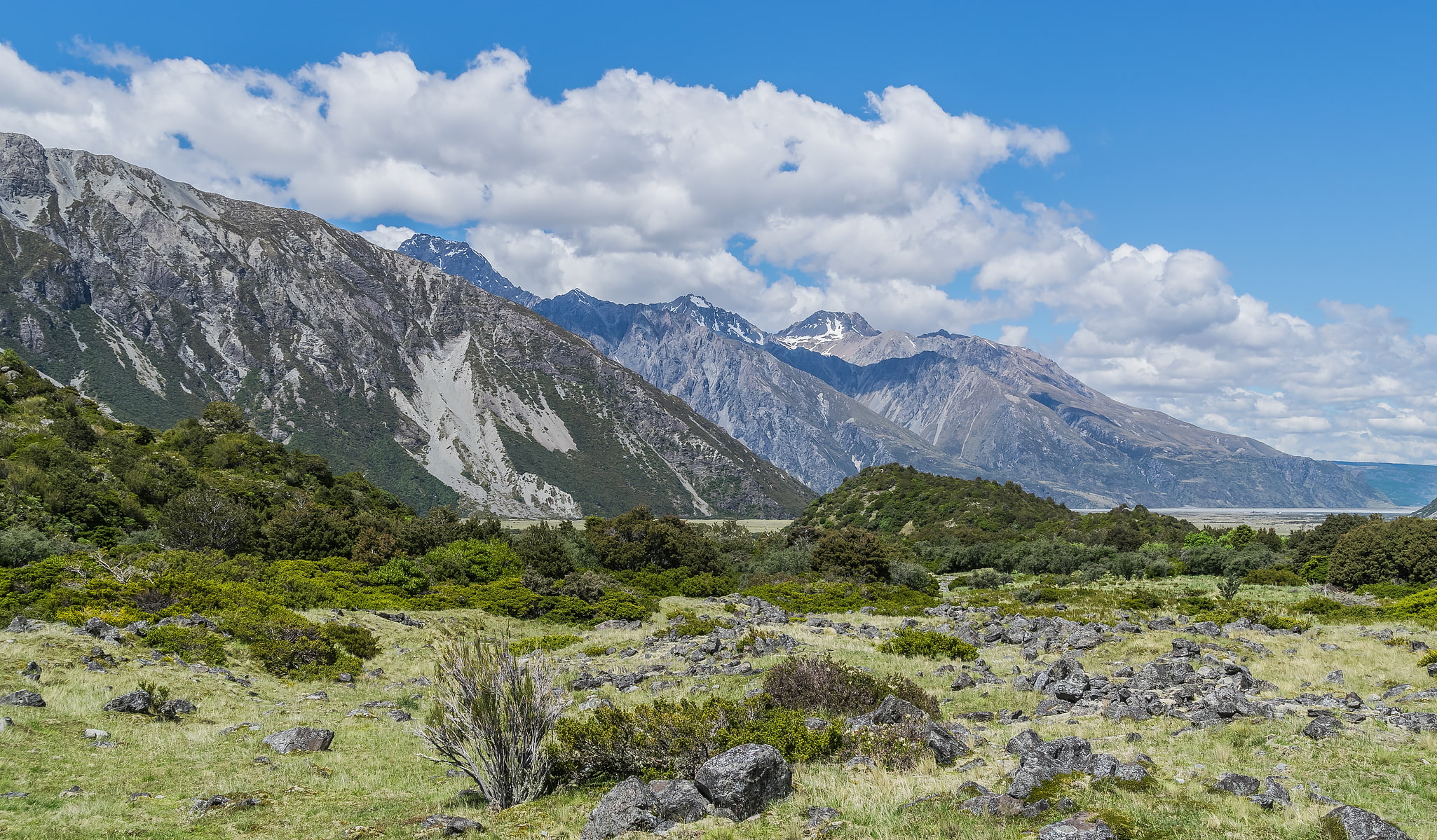 Parc national Aoraki/Mount Cook, Nouvelle-Zélande