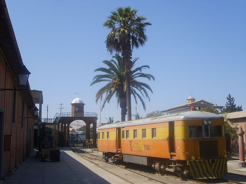 Eisenbahn-Nationalmuseum in Tacna