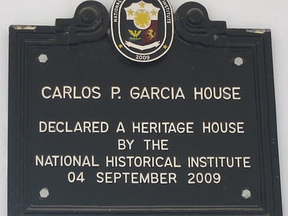 Carlos P. Garcia Heritage House