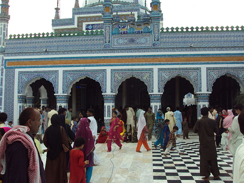 Shrine of Shah Abdul Latif Bhittai