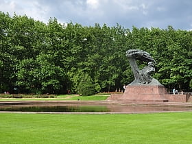 frederic chopin monument varsovie