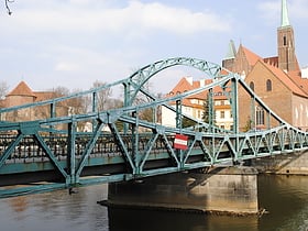 tumski bridge breslavia