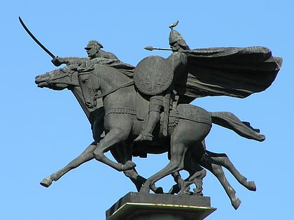 polish cavalry monument varsovia