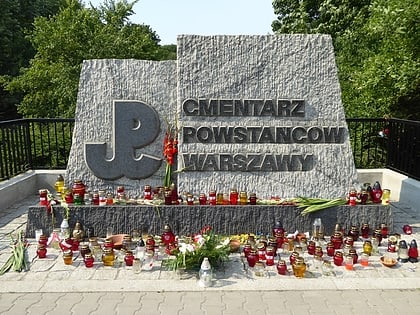 warsaw insurgents cemetery varsovie