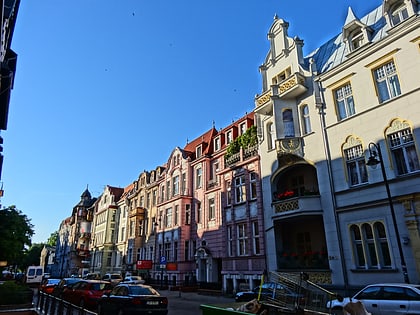 august cieszkowski street in bydgoszcz