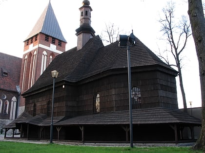 kosciol sw jerzego i wniebowziecia najswietszej maryi panny w miasteczku slaskim