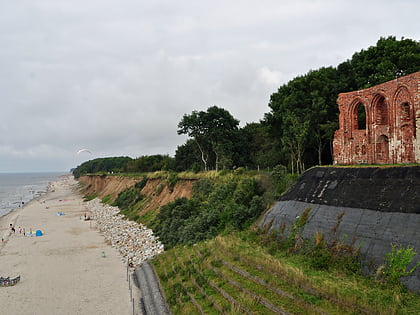 ruinas de la iglesia de trzesacz