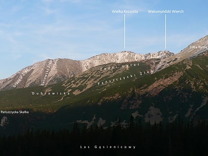 waksmundzki wierch parque nacional tatra