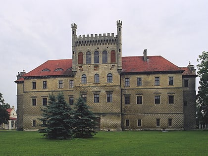 mirow castle in ksiaz wielki