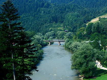 poprad river gorge muszyna
