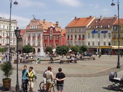 the walbrzych market square