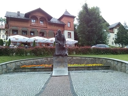 pomnik henryka sienkiewicza szczawnica zdroj
