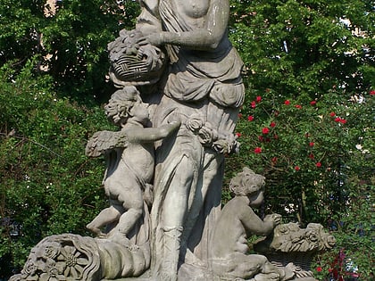 statue of flora in szczecin stettin