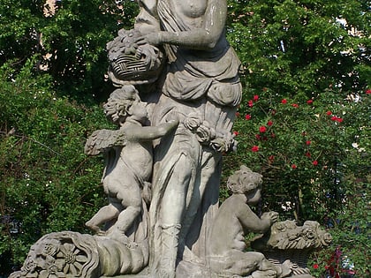 Statue of Flora in Szczecin