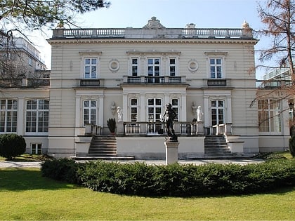 sobanski palace in warsaw varsovia