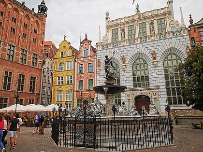 fontaine de neptune gdansk