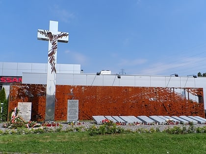 wola massacre memorial on gorczewska street warsaw