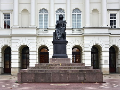 monument nicolas copernic varsovie