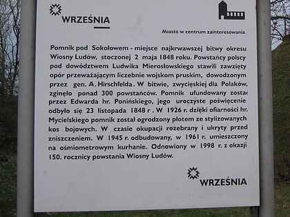 Monument of Sokołowo