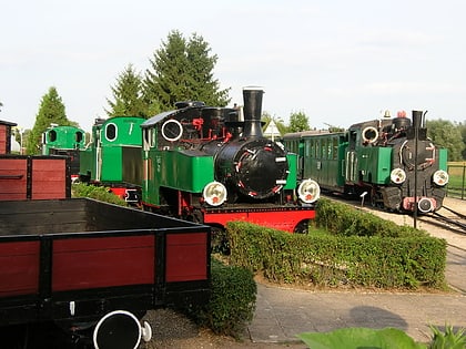 narrow gauge railway museum in wenecja biskupin