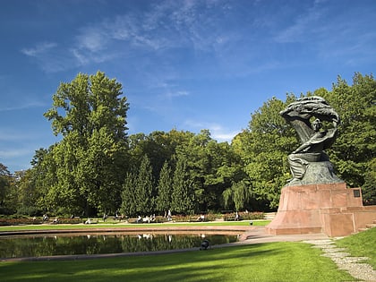 lazienki park warsaw