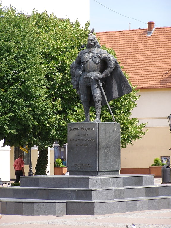 monument of jakub weiher wejherowo