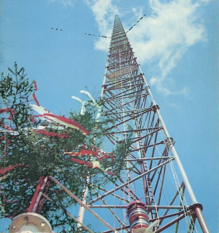site of the warsaw radio mast gabin
