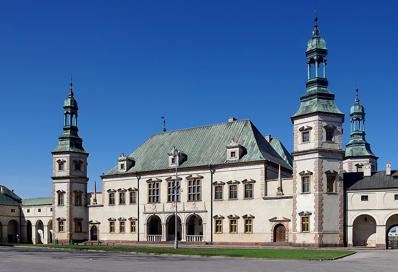 palace of the krakow bishops in kielce