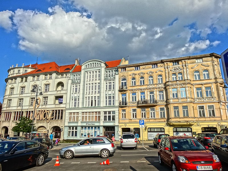 Theatre square in Bydgoszcz