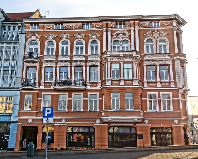 Theatre square in Bydgoszcz