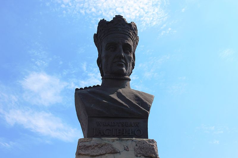 Pomnik Władysława Jagiełły w Krościenku nad Dunajcem