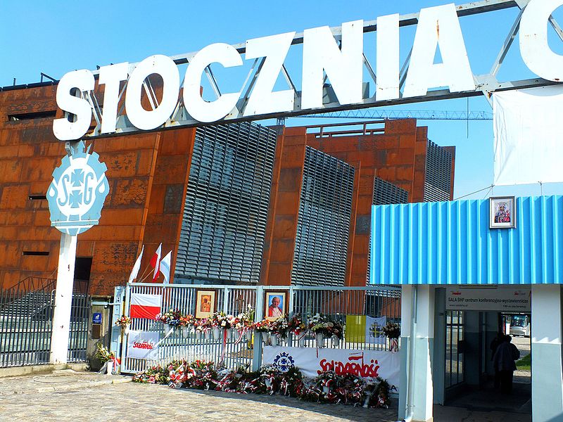 Gate No 2 of the Gdańsk Shipyard