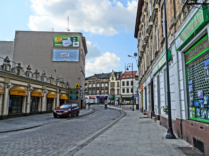 Podwale Street in Bydgoszcz