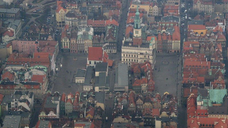 Plaza mayor de Poznan