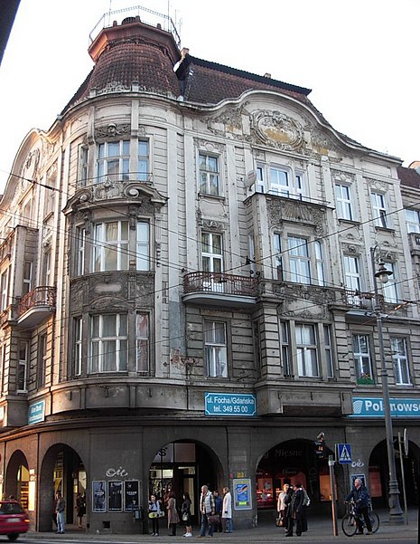 Marshal Ferdinand Foch Street in Bydgoszcz