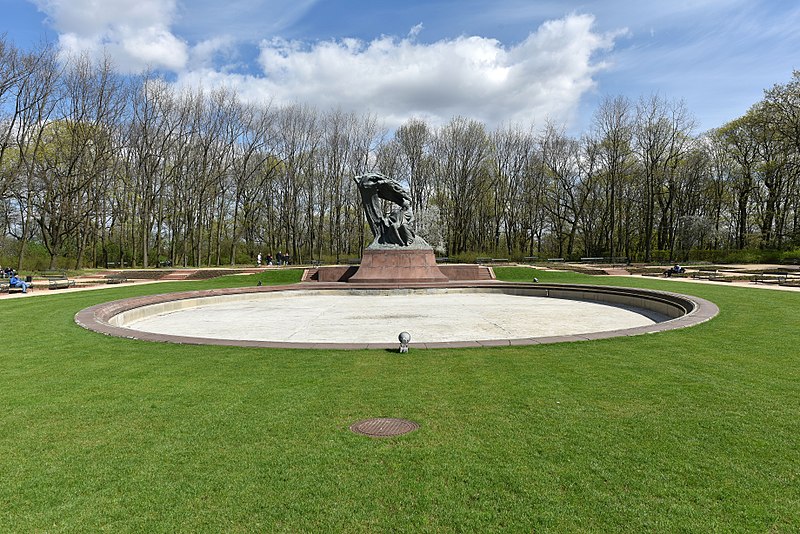 Chopin-Denkmal in Warschau