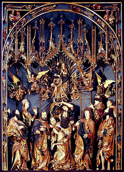 Veit Stoss altarpiece in Kraków