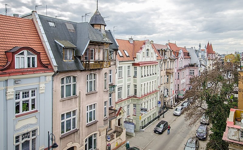 August Cieszkowski Street in Bydgoszcz