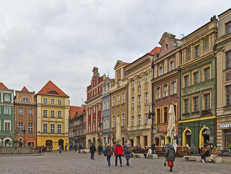 Plaza mayor de Poznan