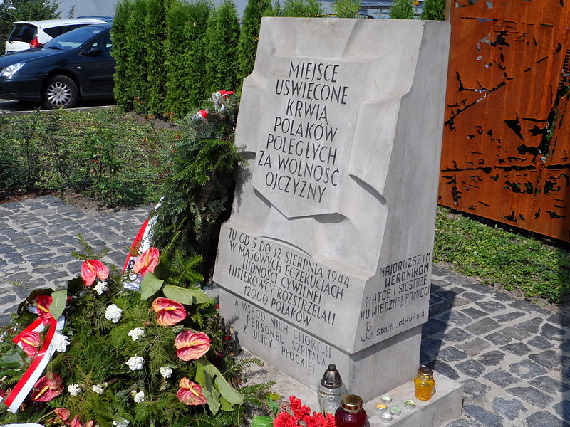 Miejsce pamięci na ulicy Górczewskiej